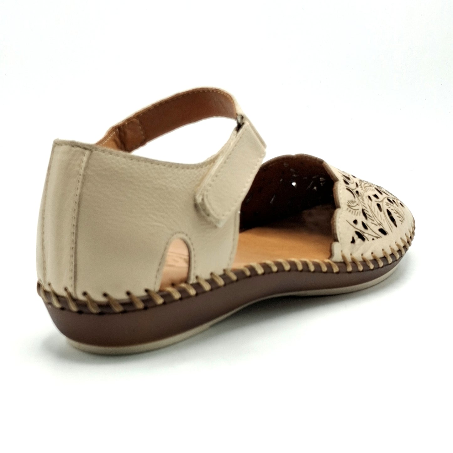 Sandalias mujer MANLISA S605-T5205 BEIGE