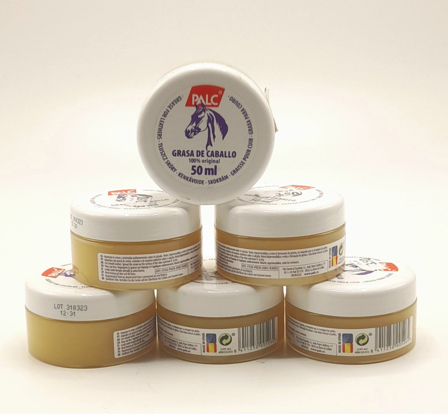 Crema Grasa de caballo para zapatos PALC