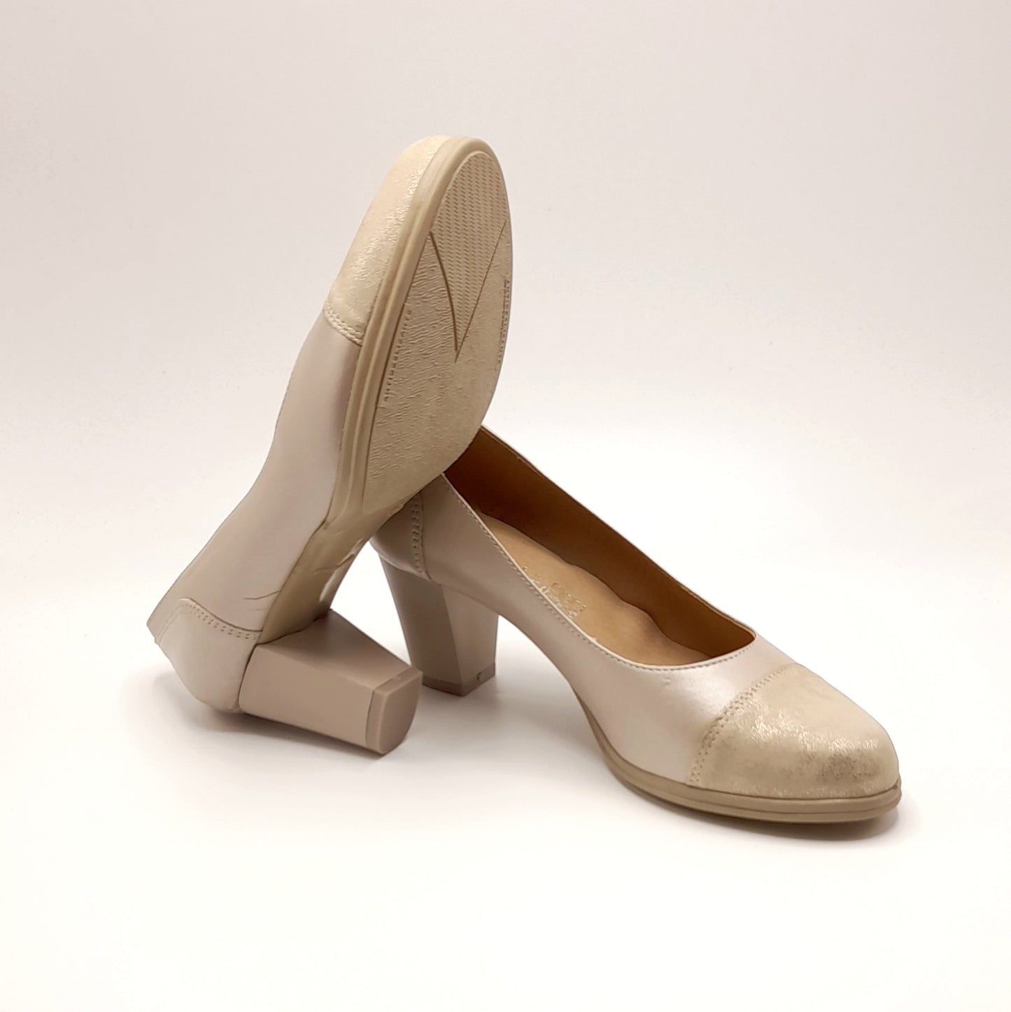 Tacones Maxi Confort 107 Dorado