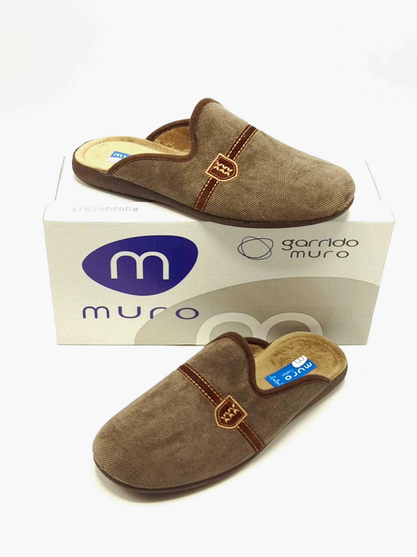 Zapatillas hombre MURO 9811 Marrón