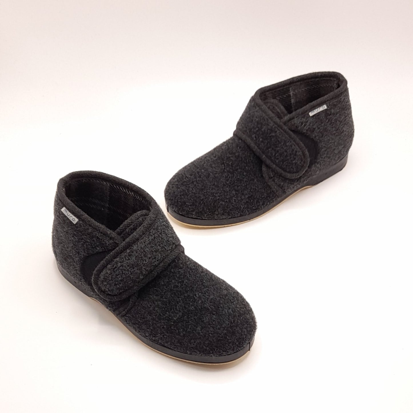 Zapatillas casa hombre MURO 1609 Antracita