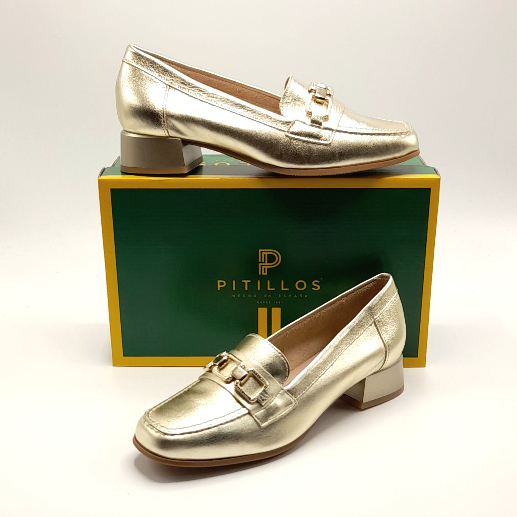 Pitillos Zapatos Tipo Mocasin Con Tacon Zapato PITILLOS 5771