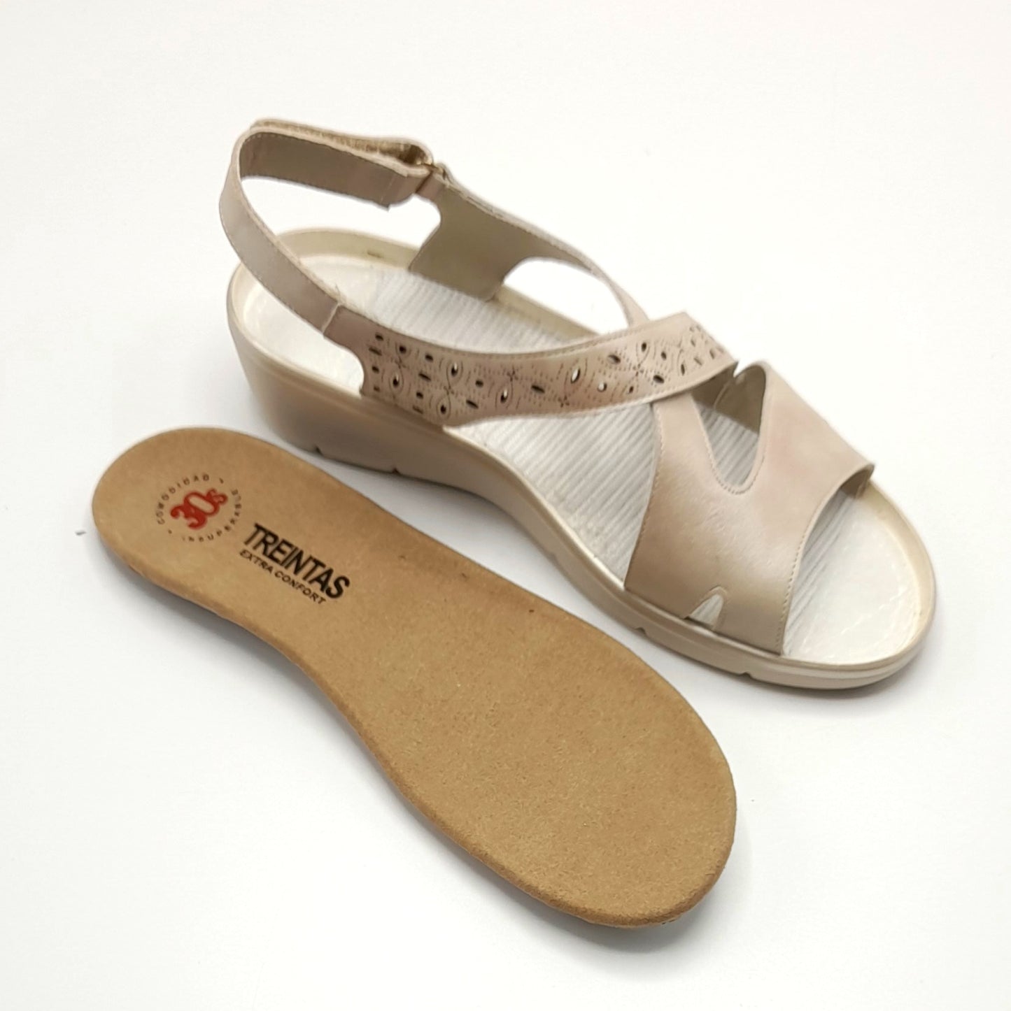 SANDALIA mujer cuña TREINTAS 4130
