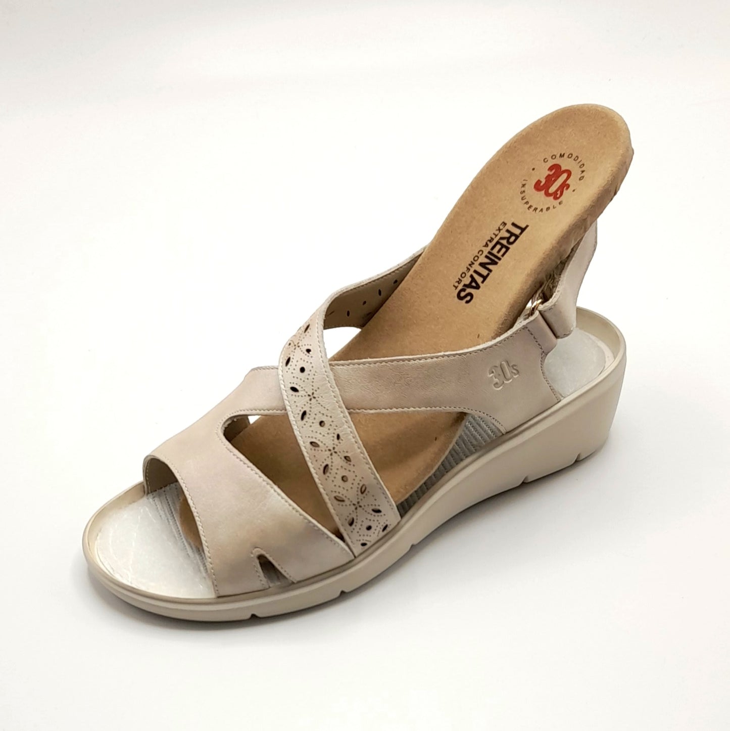 SANDALIA mujer cuña TREINTAS 4130