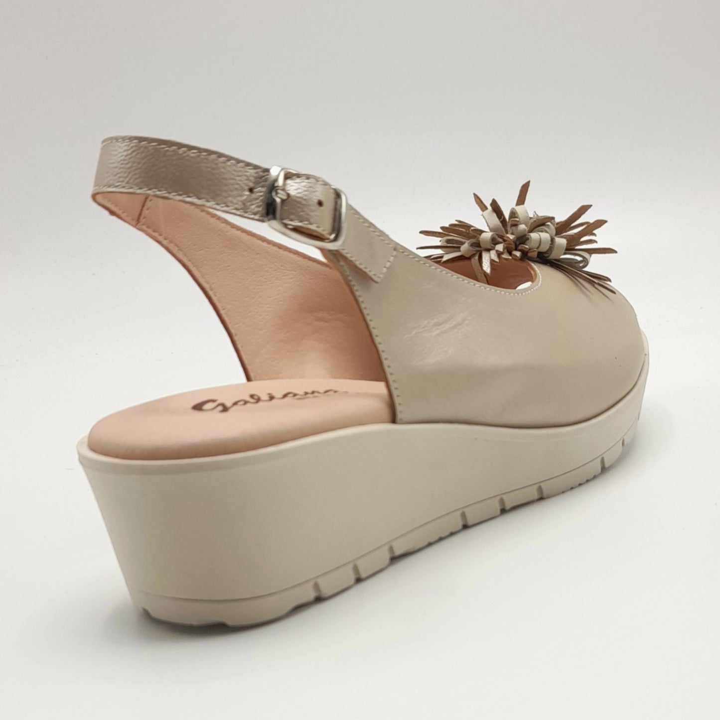 Sandalia mujer Galiana 115 NACAR BEIG