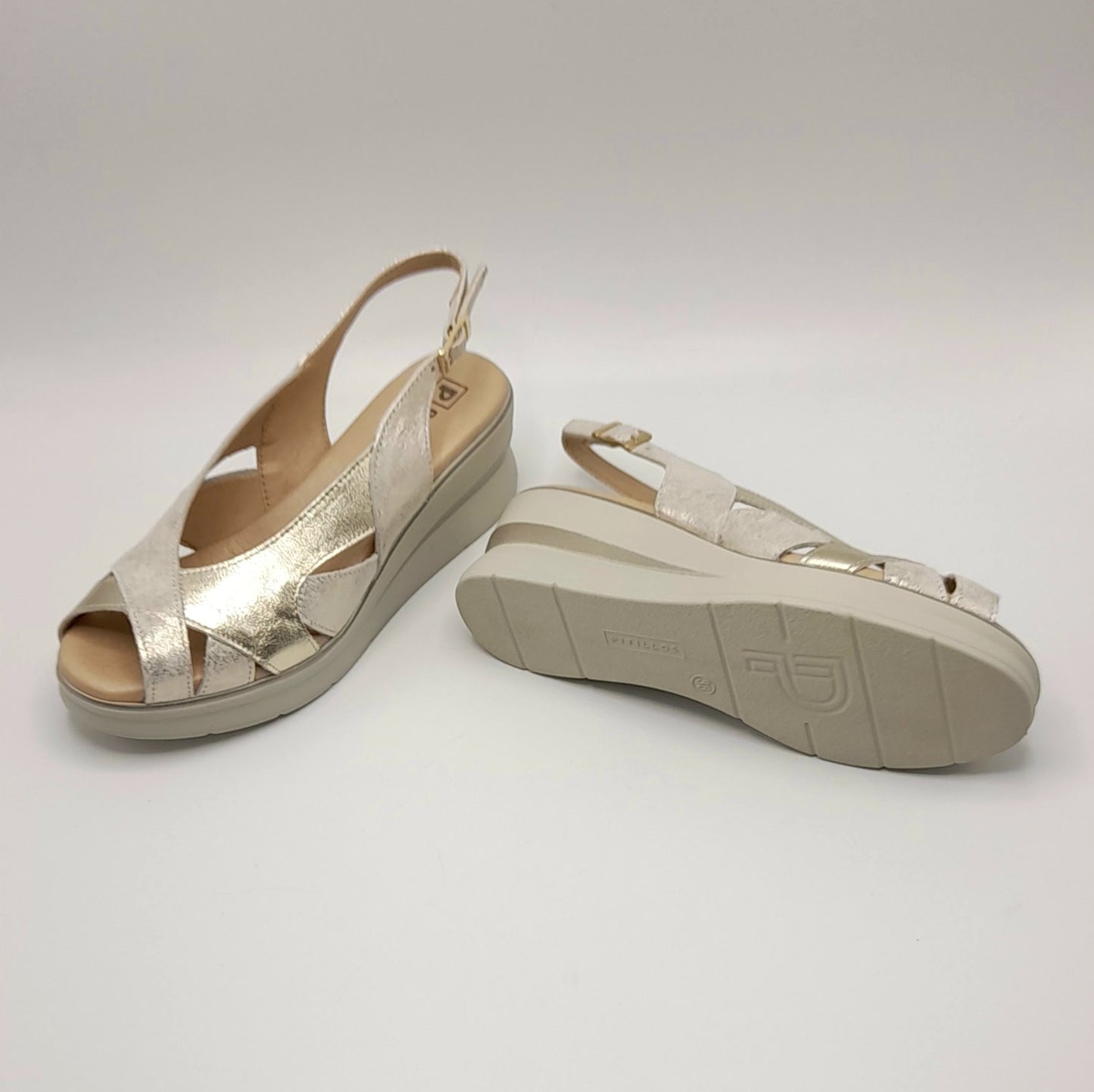 Sandalias PITILLOS 5613 Oro