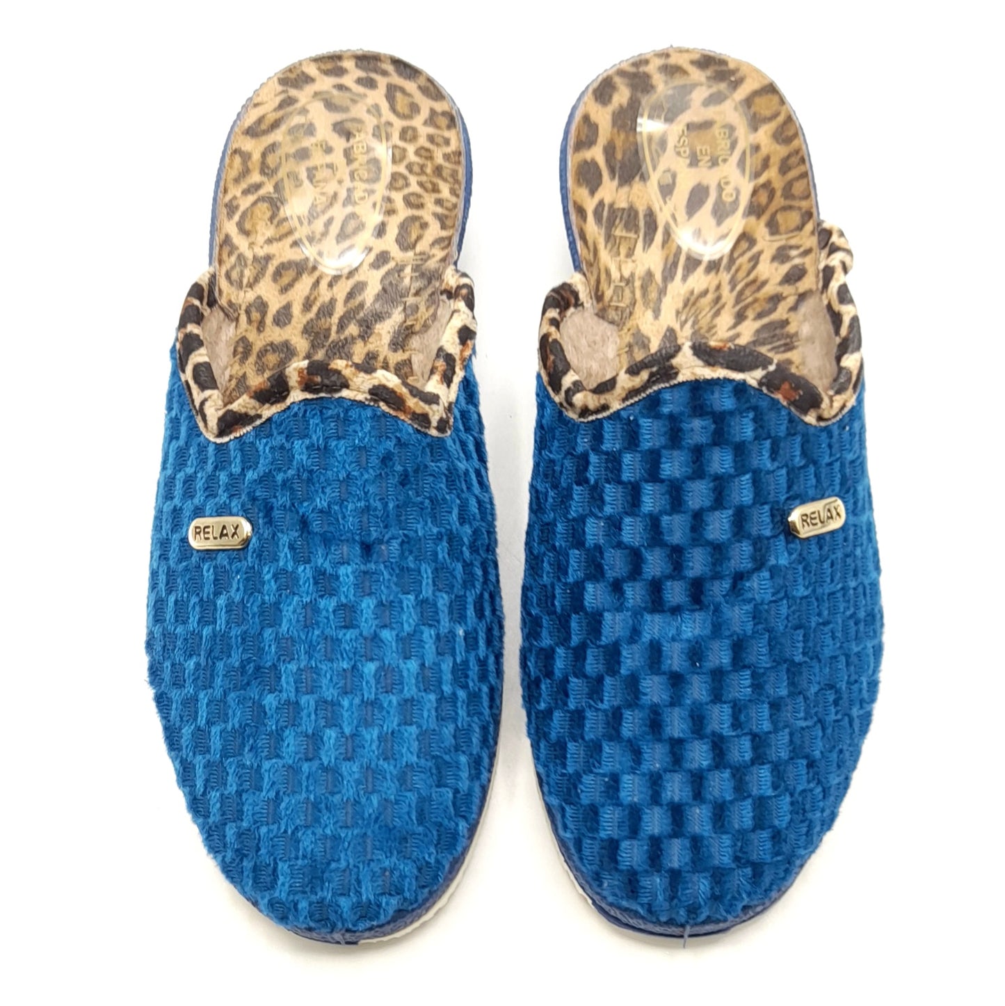 Zapatillas casa mujer CUMBRES 22205 Azulón