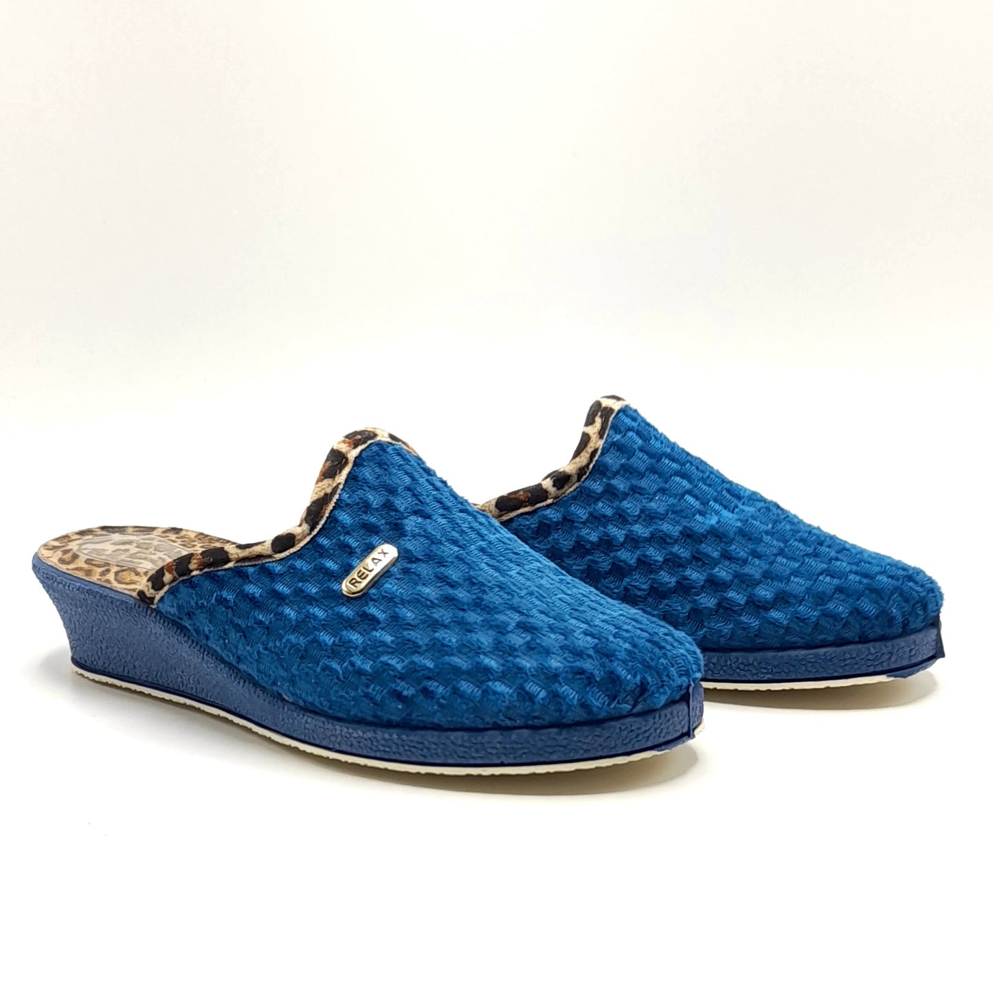 Zapatillas casa mujer CUMBRES 22205 Azulón