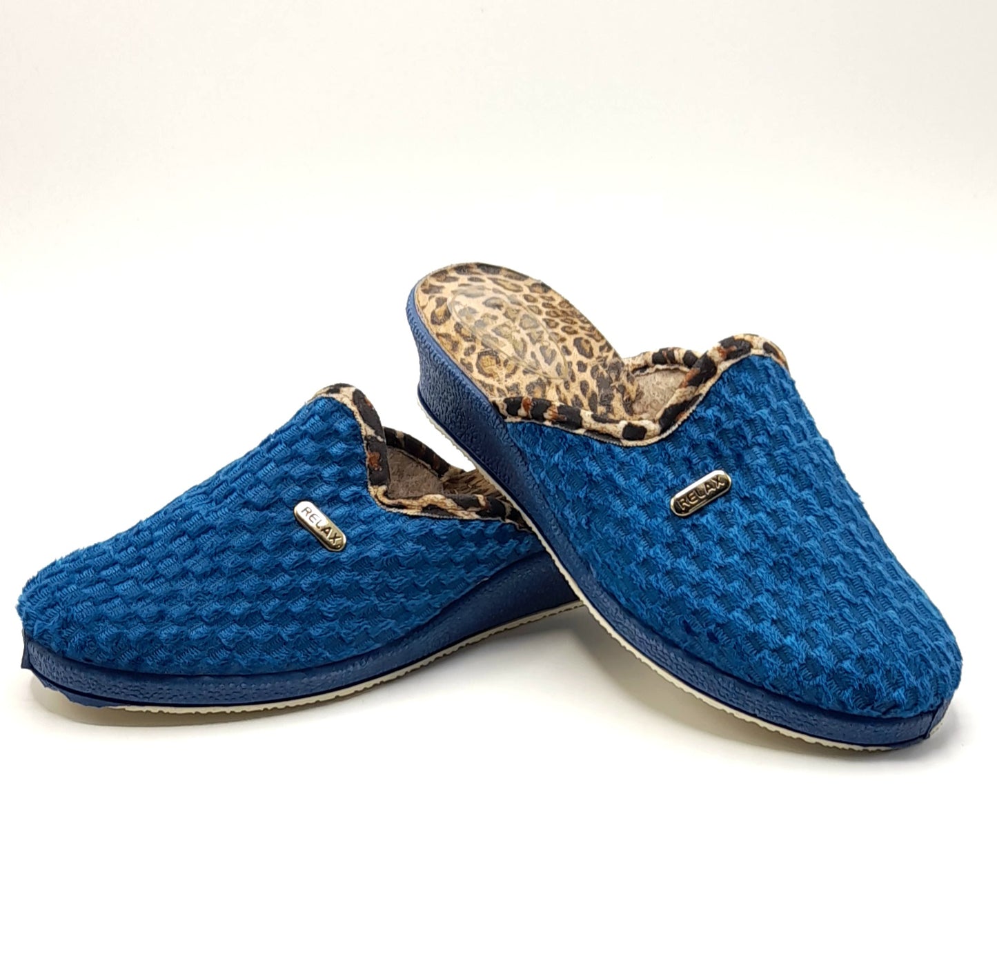Zapatillas casa mujer CUMBRES 22205 Azulón