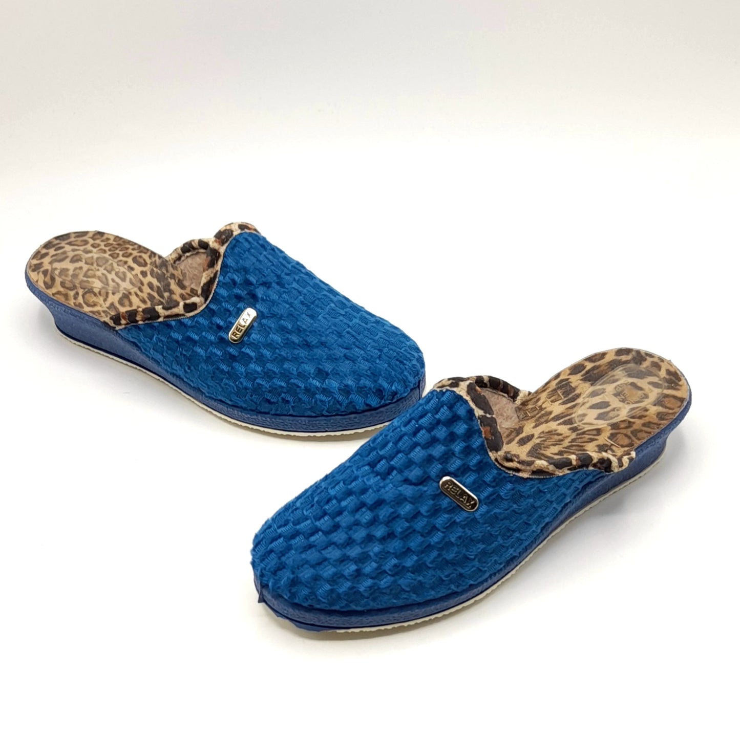 Zapatillas casa mujer CUMBRES 22205 Azulón