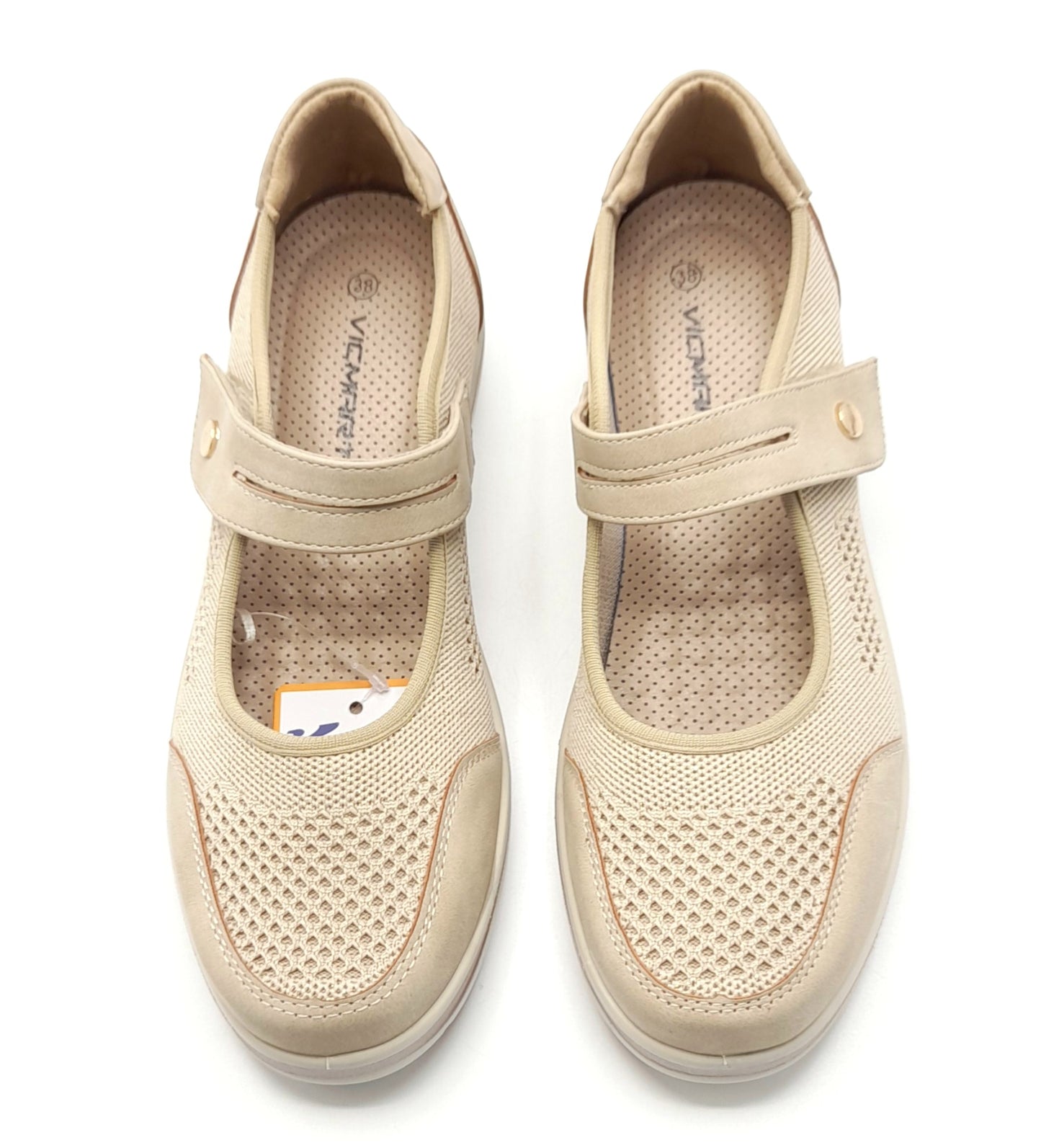 Merceditas mujer VICMART 305 Beige