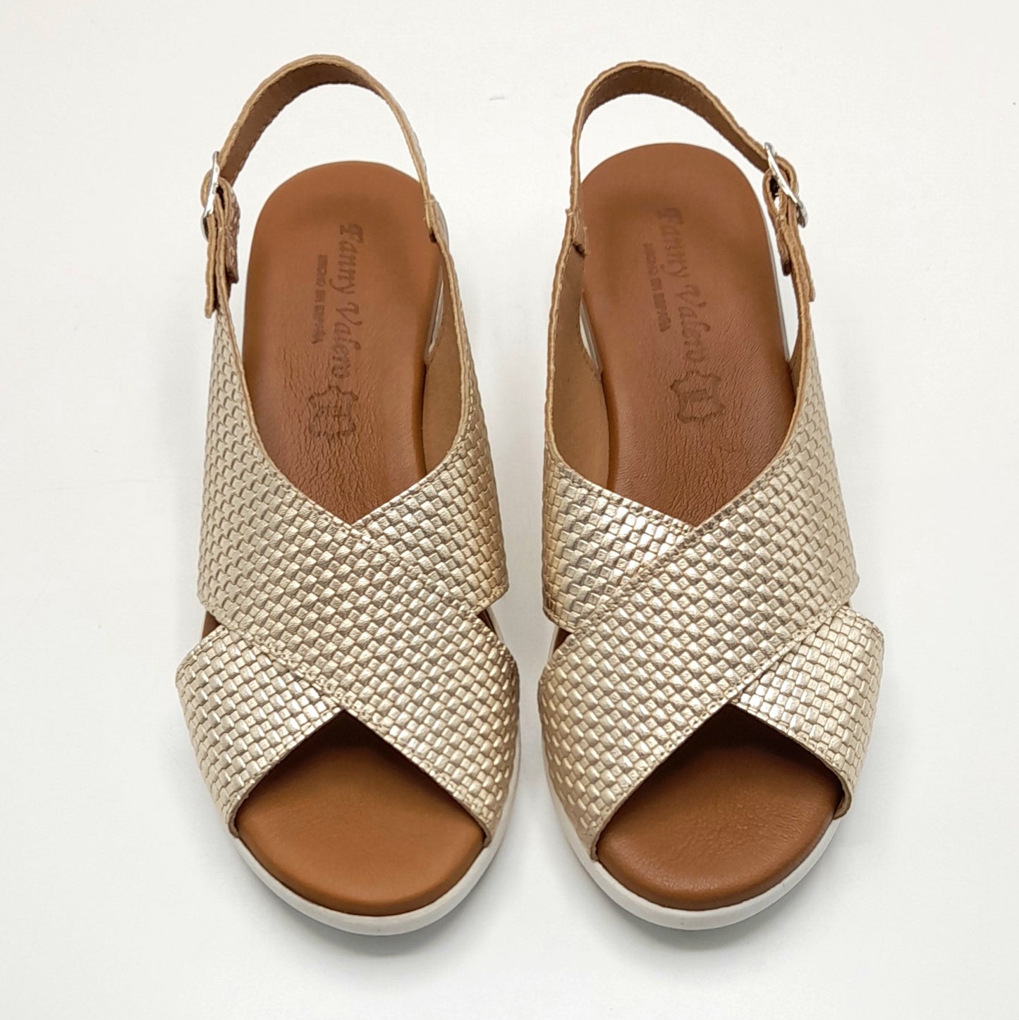 Sandalias mujer Fanny Valero 237 Oro