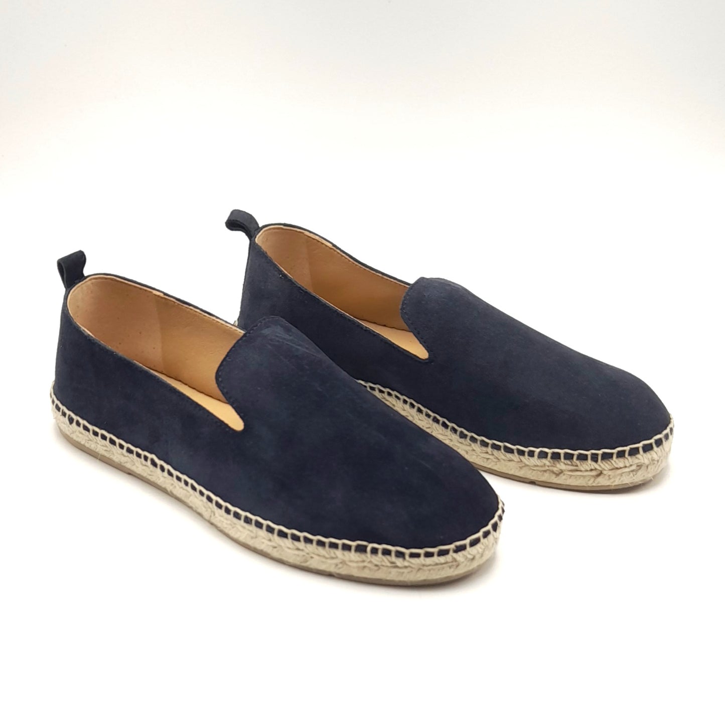 ALPARGATAS esparto piel Mocasín serraje hombre 575