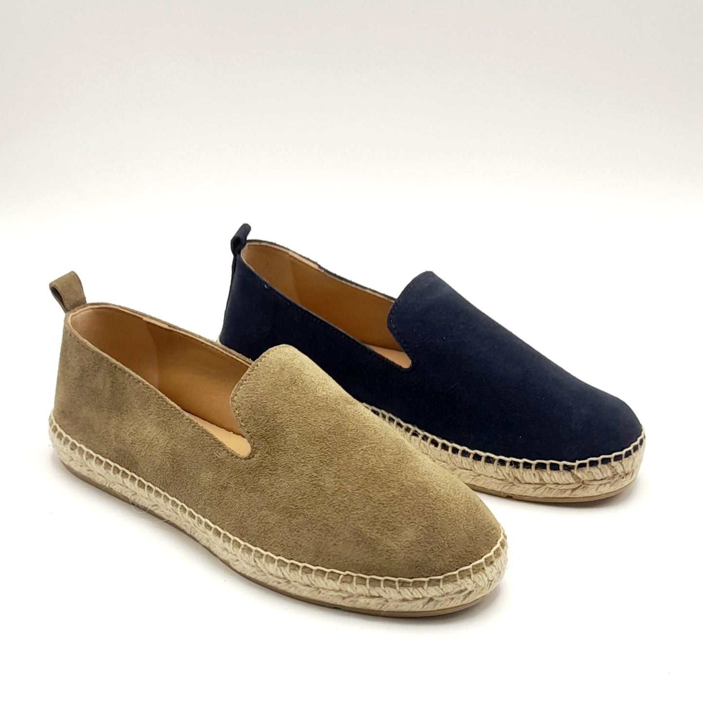 ALPARGATAS esparto piel Mocasín serraje hombre 575