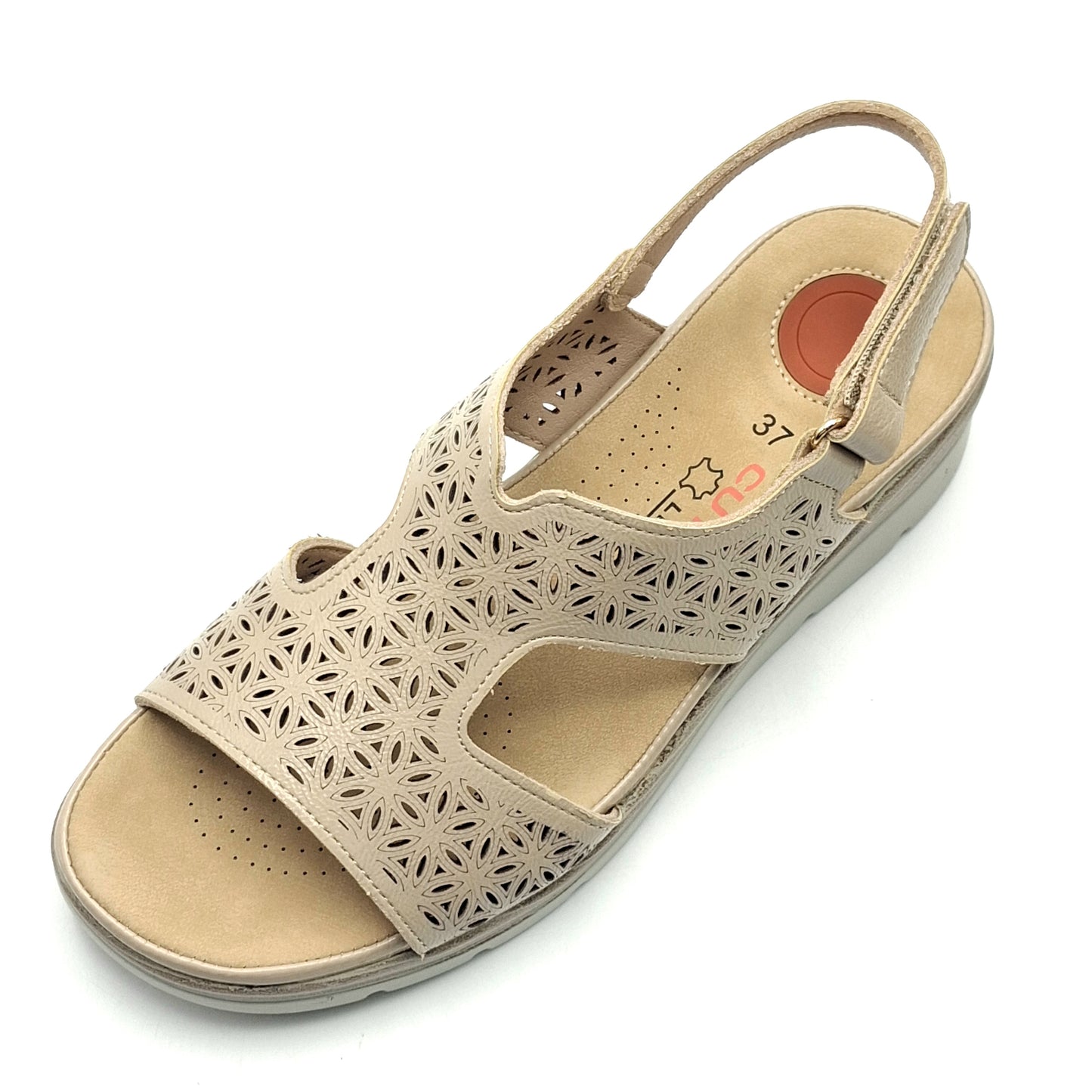 Sandalia cuña Doctor Cutillas 31802 Beig