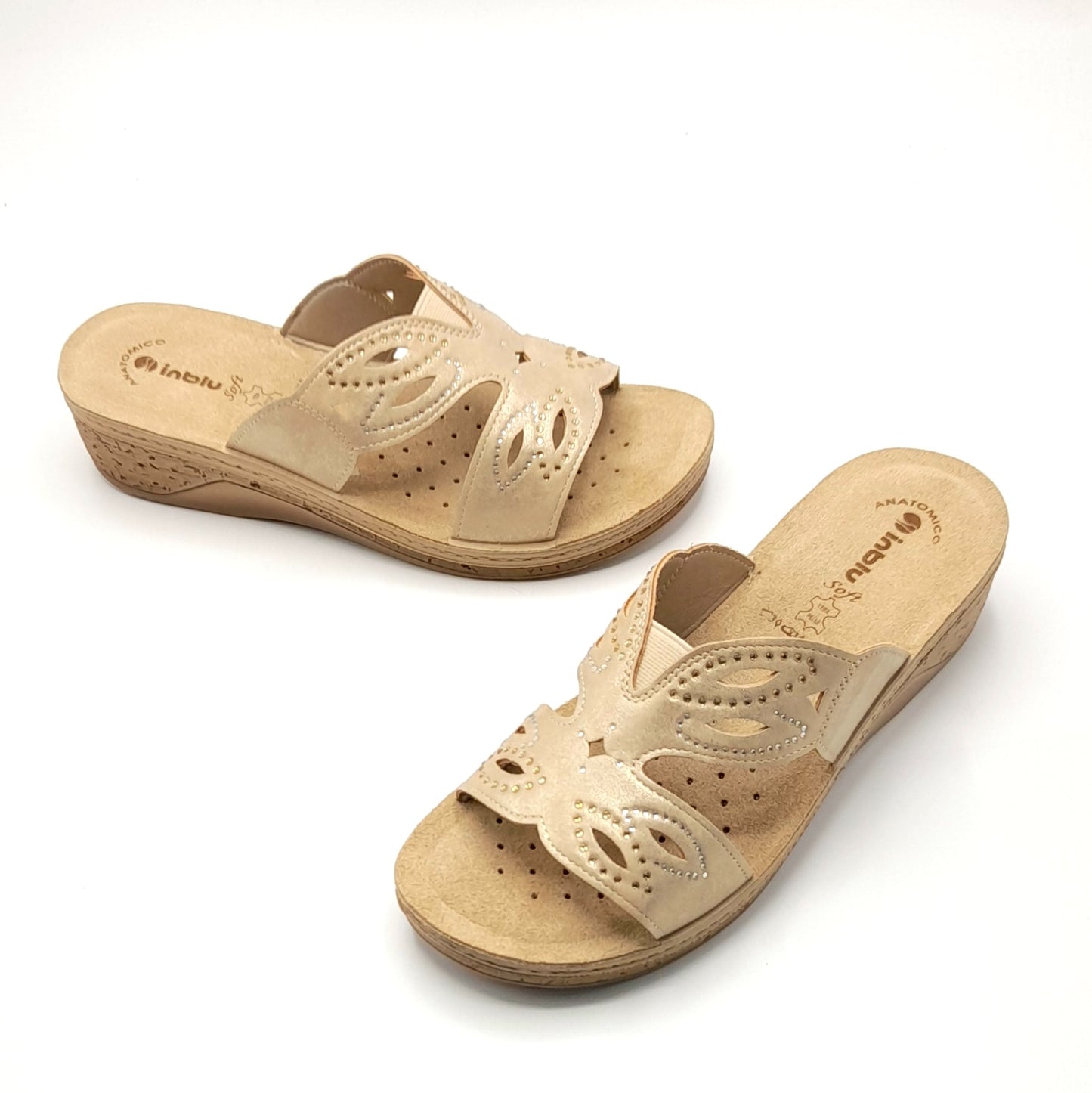 Sandalia mujer INBLU SABBIA ORO