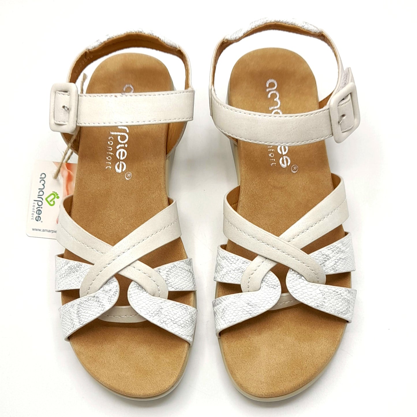 Sandalias mujer AMARPIES AKO28548 Hielo