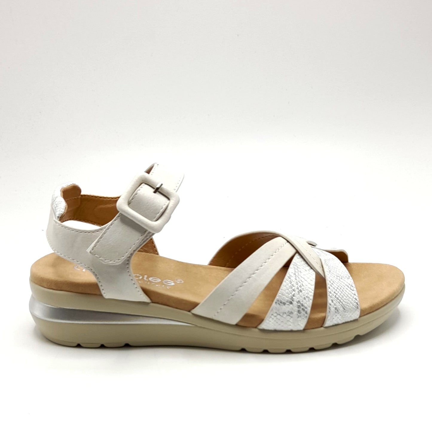 Sandalias mujer AMARPIES AKO28548 Hielo