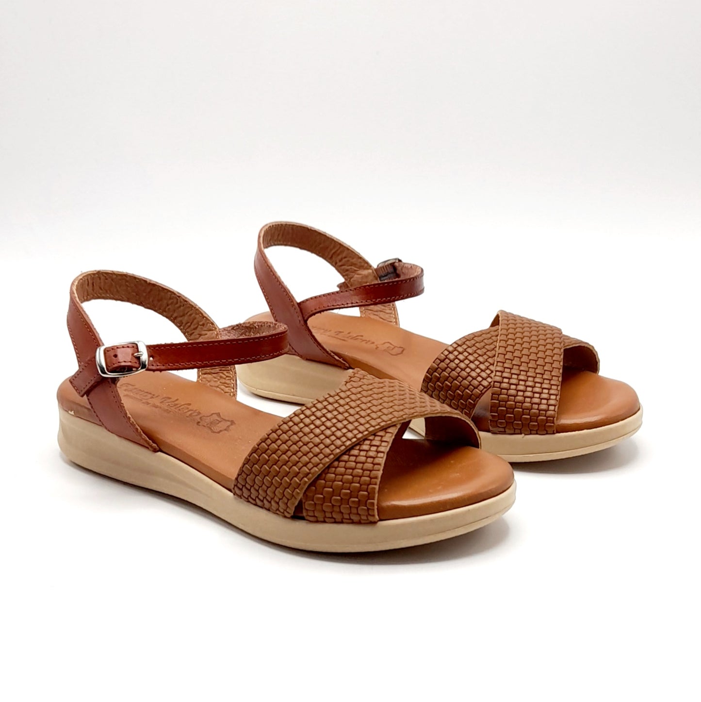Sandalias mujer Fanny Valero 235 Nuez