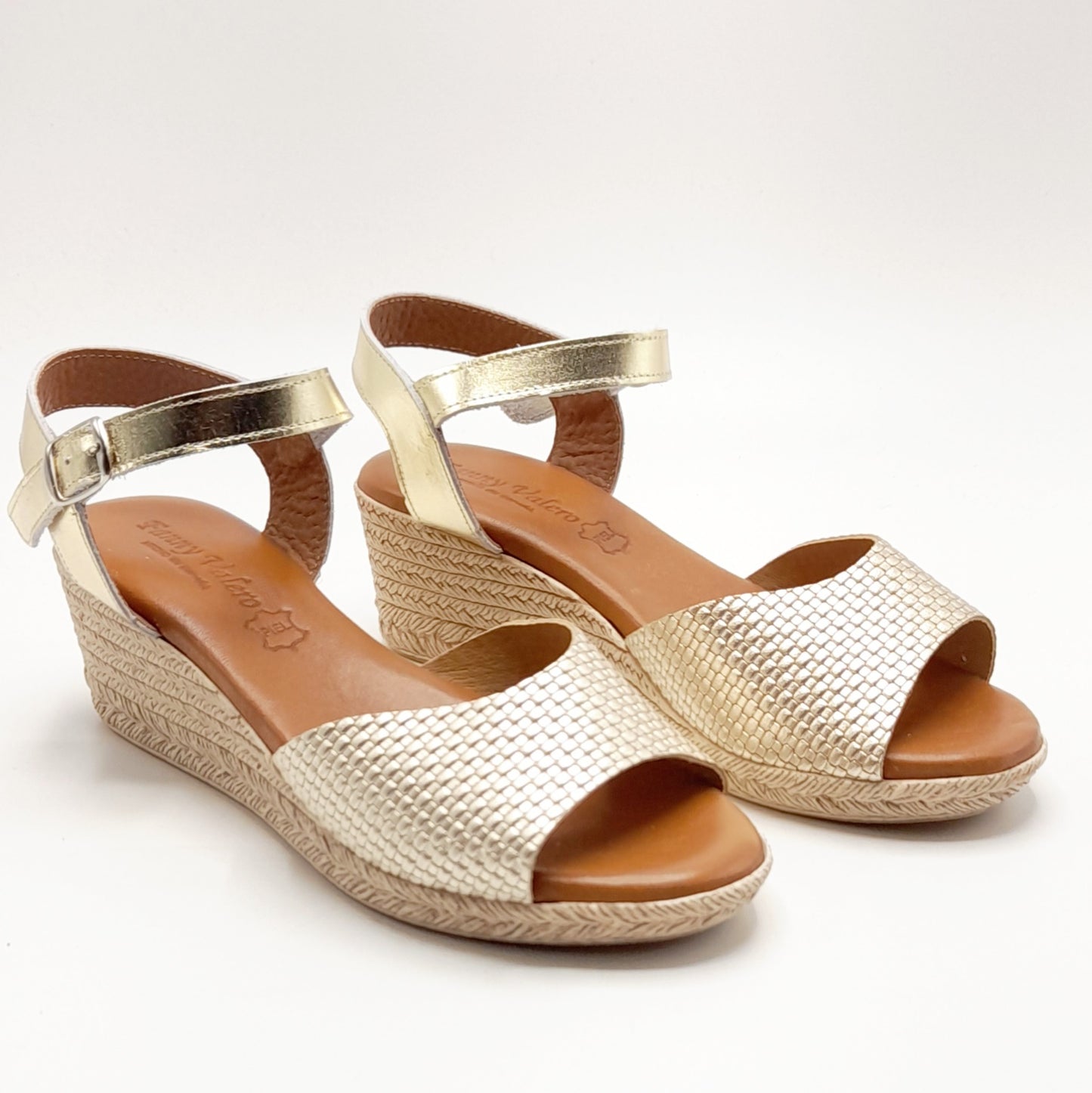 Sandalias mujer Fanny Valero 236 Oro