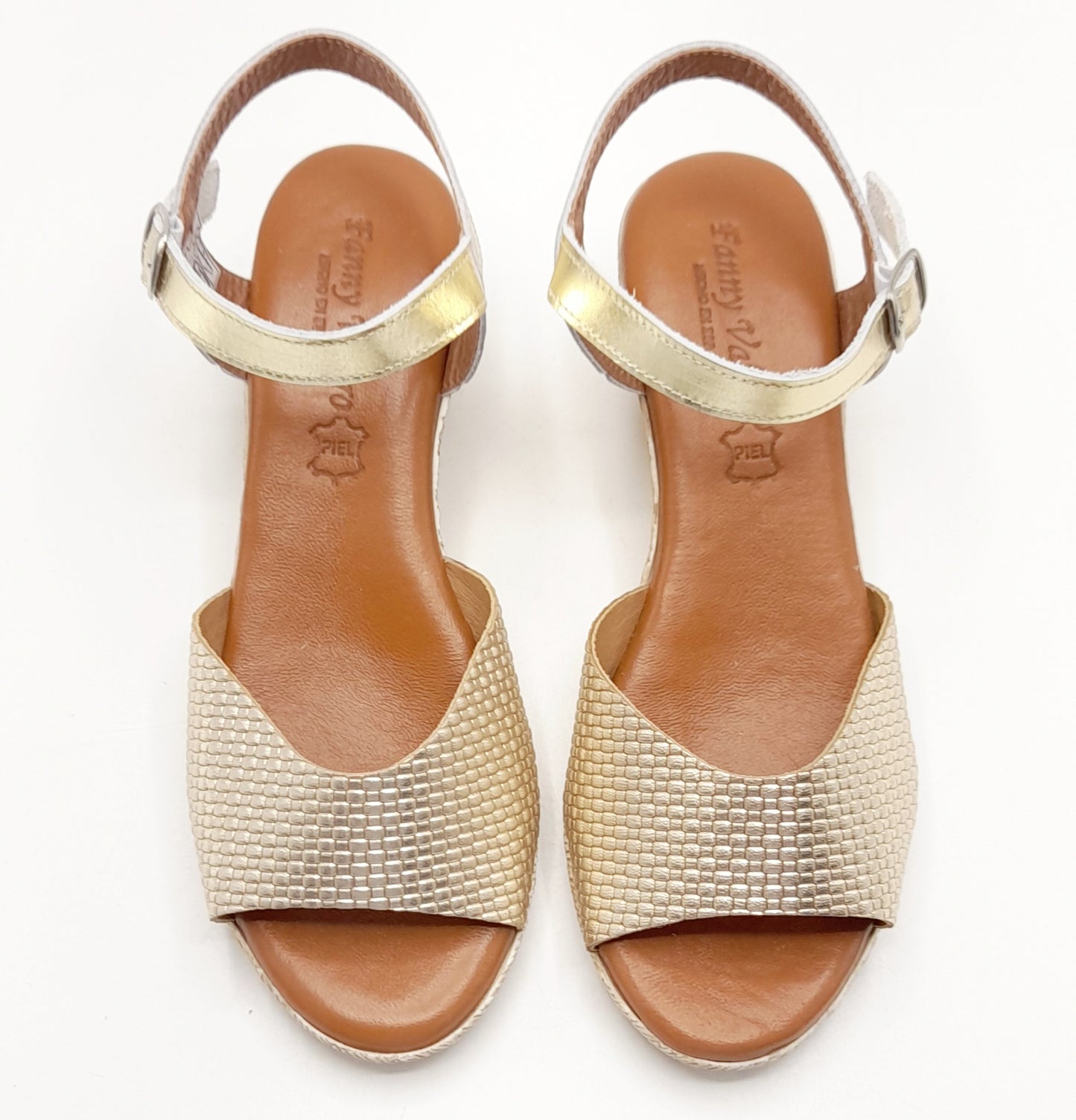 Sandalias mujer Fanny Valero 236 Oro