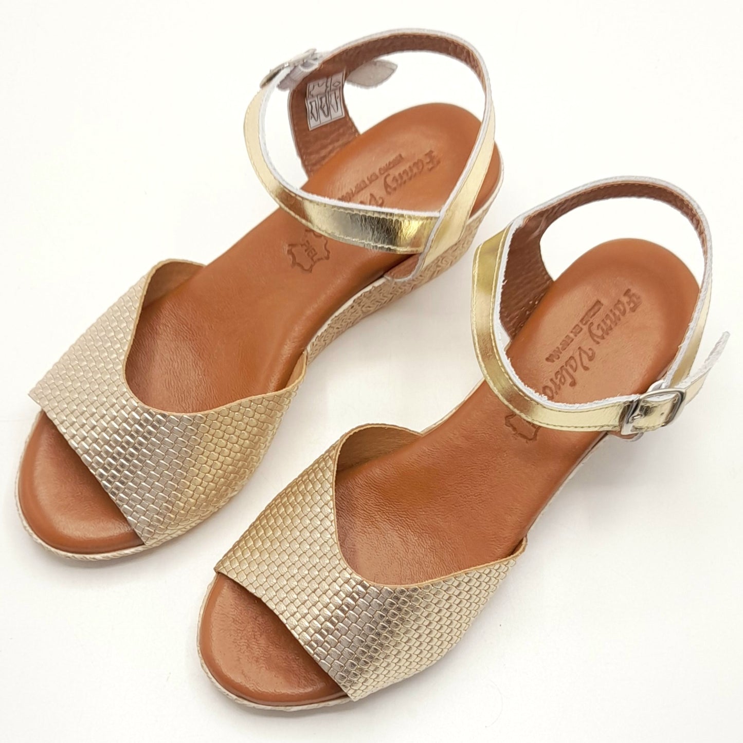 Sandalias mujer Fanny Valero 236 Oro