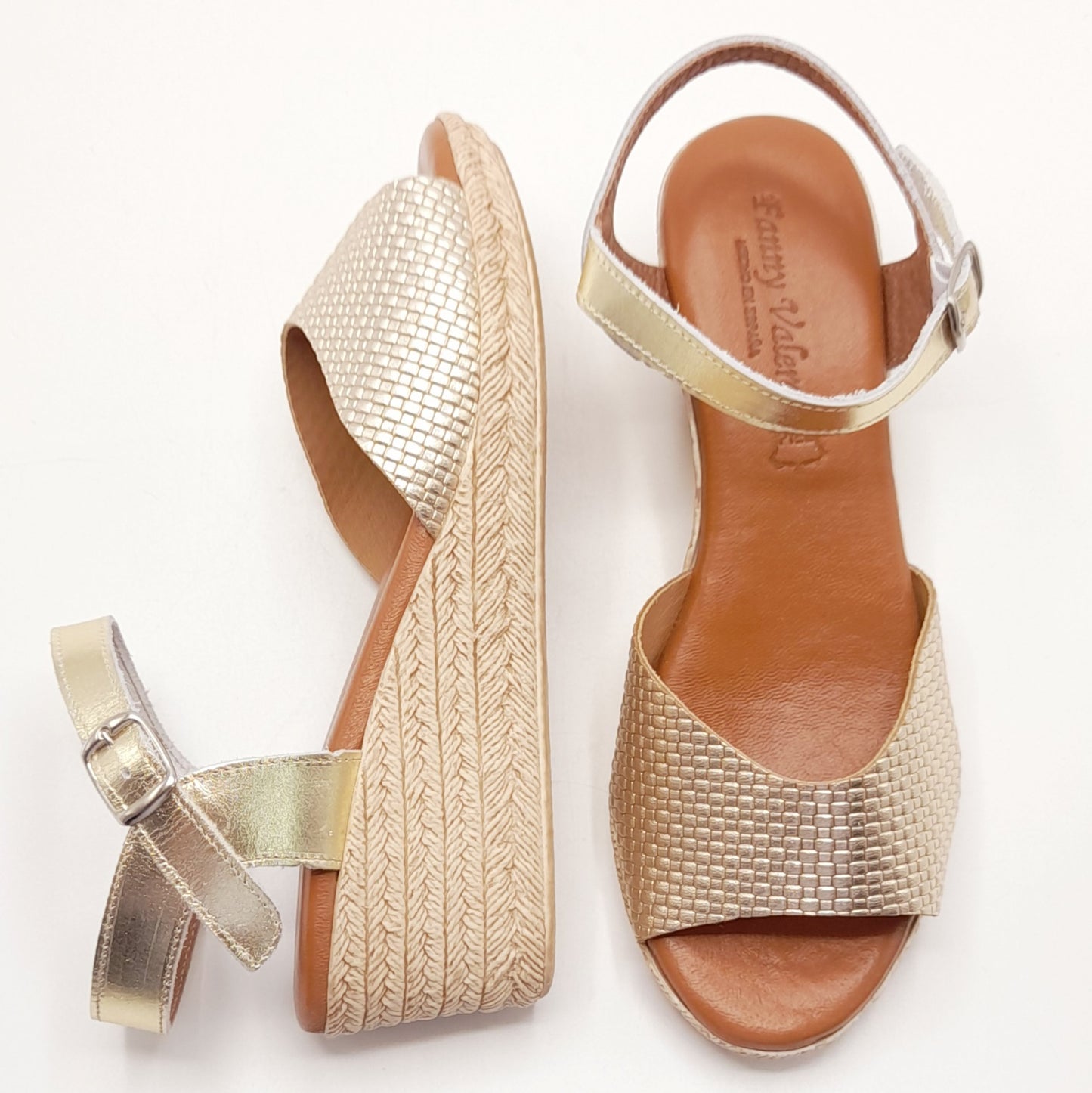 Sandalias mujer Fanny Valero 236 Oro