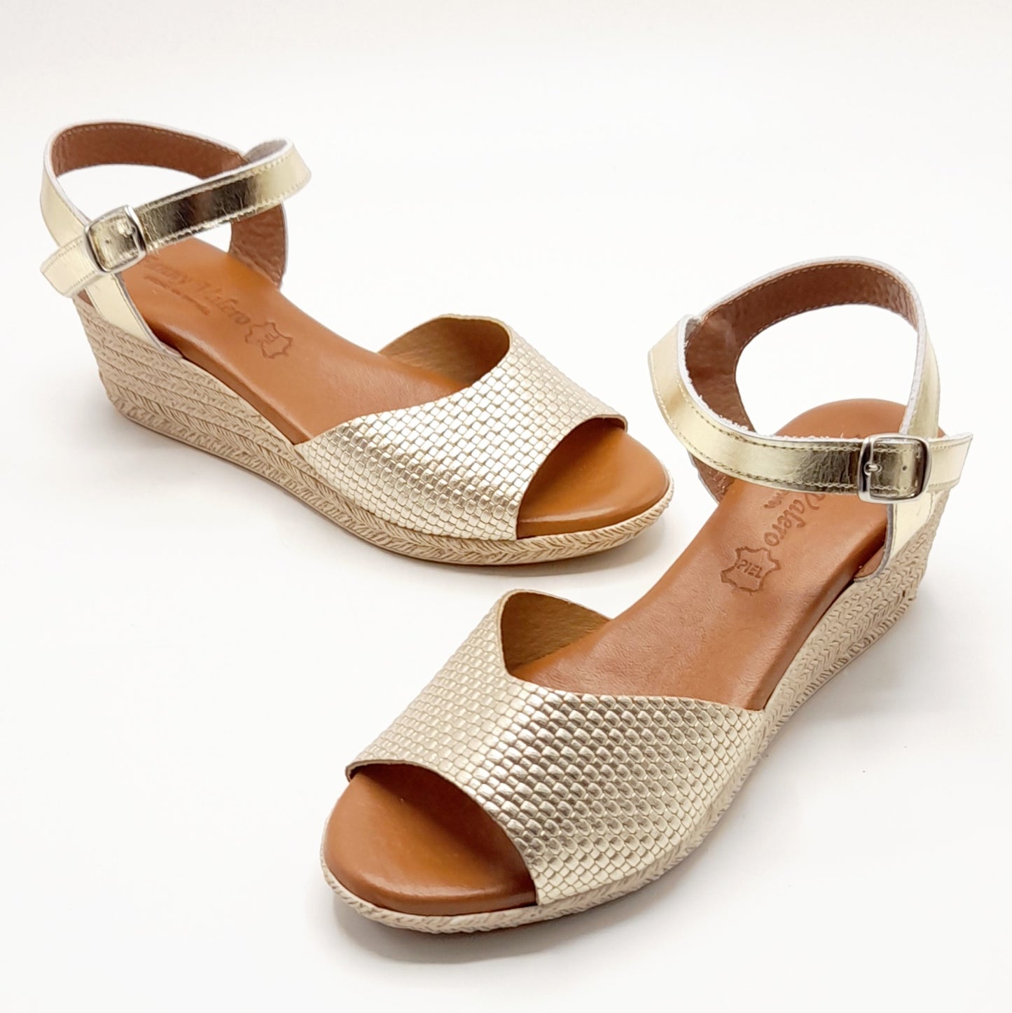 Sandalias mujer Fanny Valero 236 Oro