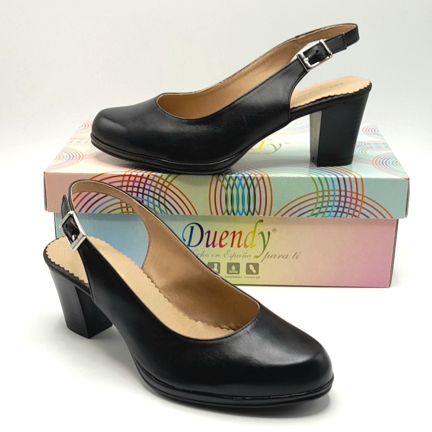 Zapato mujer Duendy 101 Negro