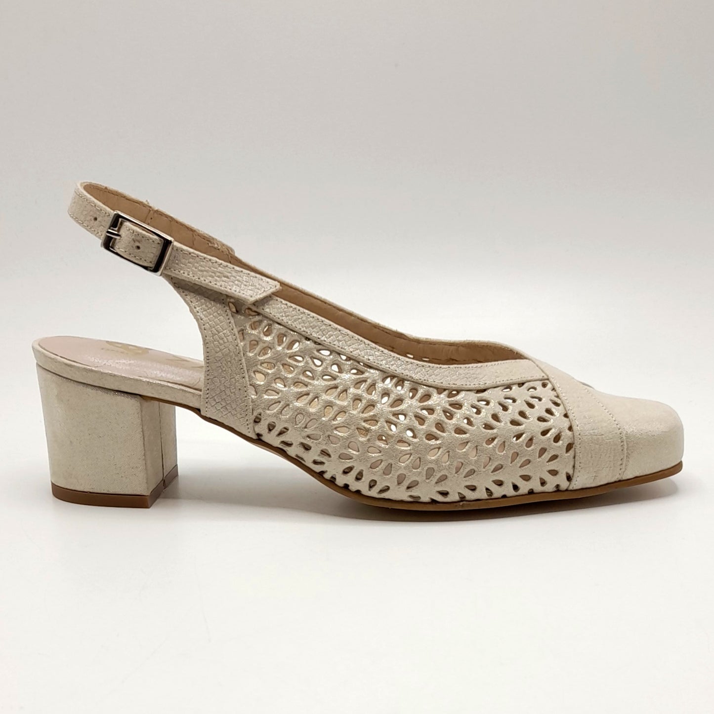 Zapatos mujer Zany 560 Micra Beige