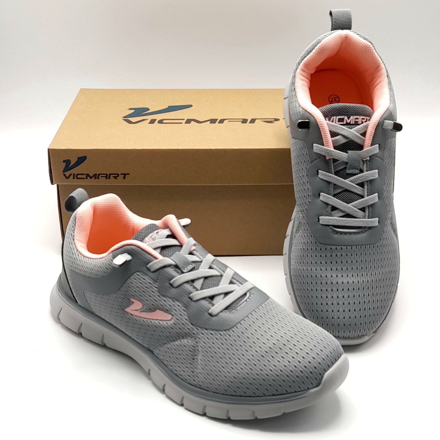 Deportivas mujer VICMART 801 GRIS