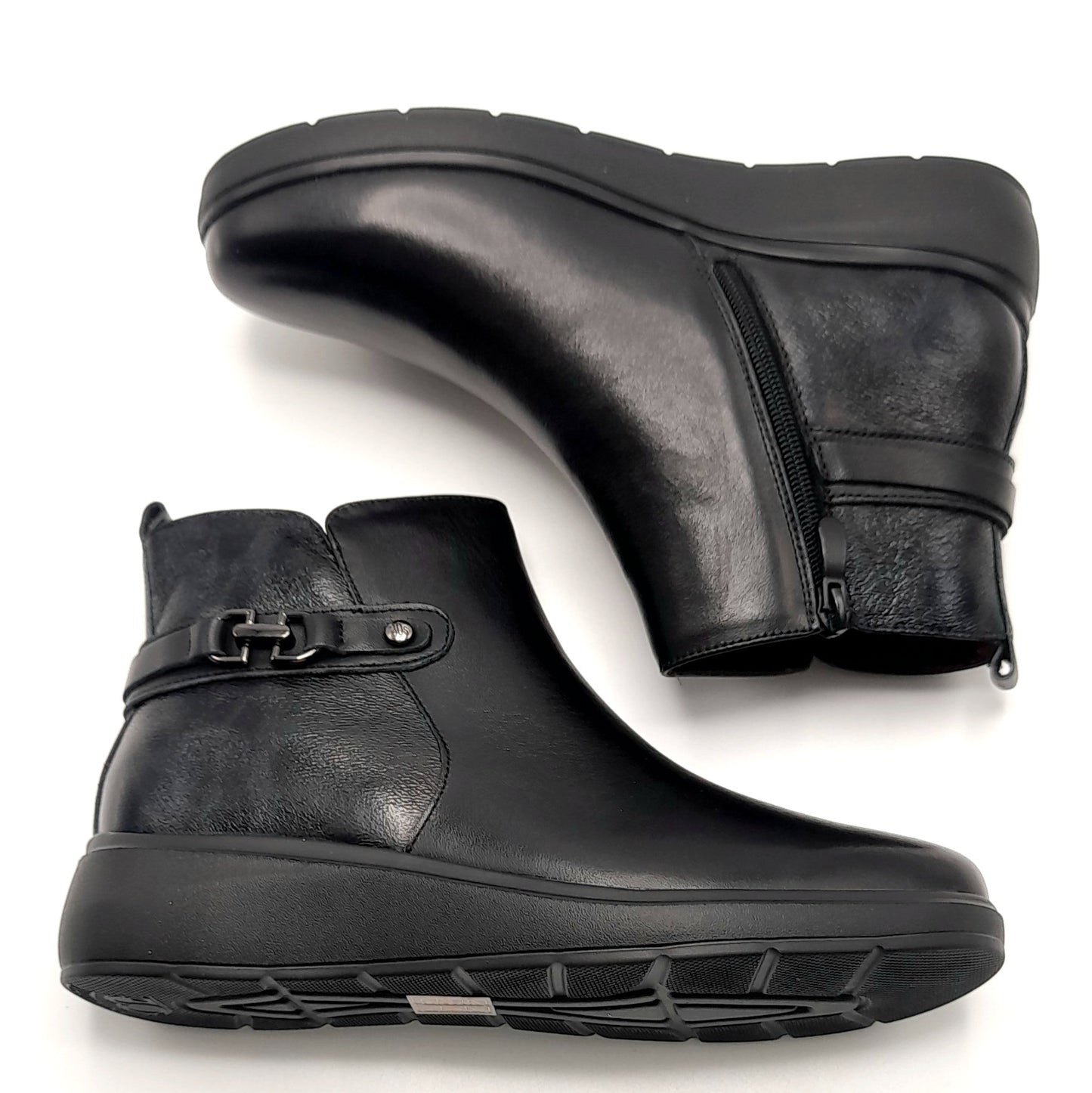Botín Cuña mujer TREINTAS SHOES 4407 Negro