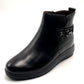Botín Cuña mujer TREINTAS SHOES 4407 Negro