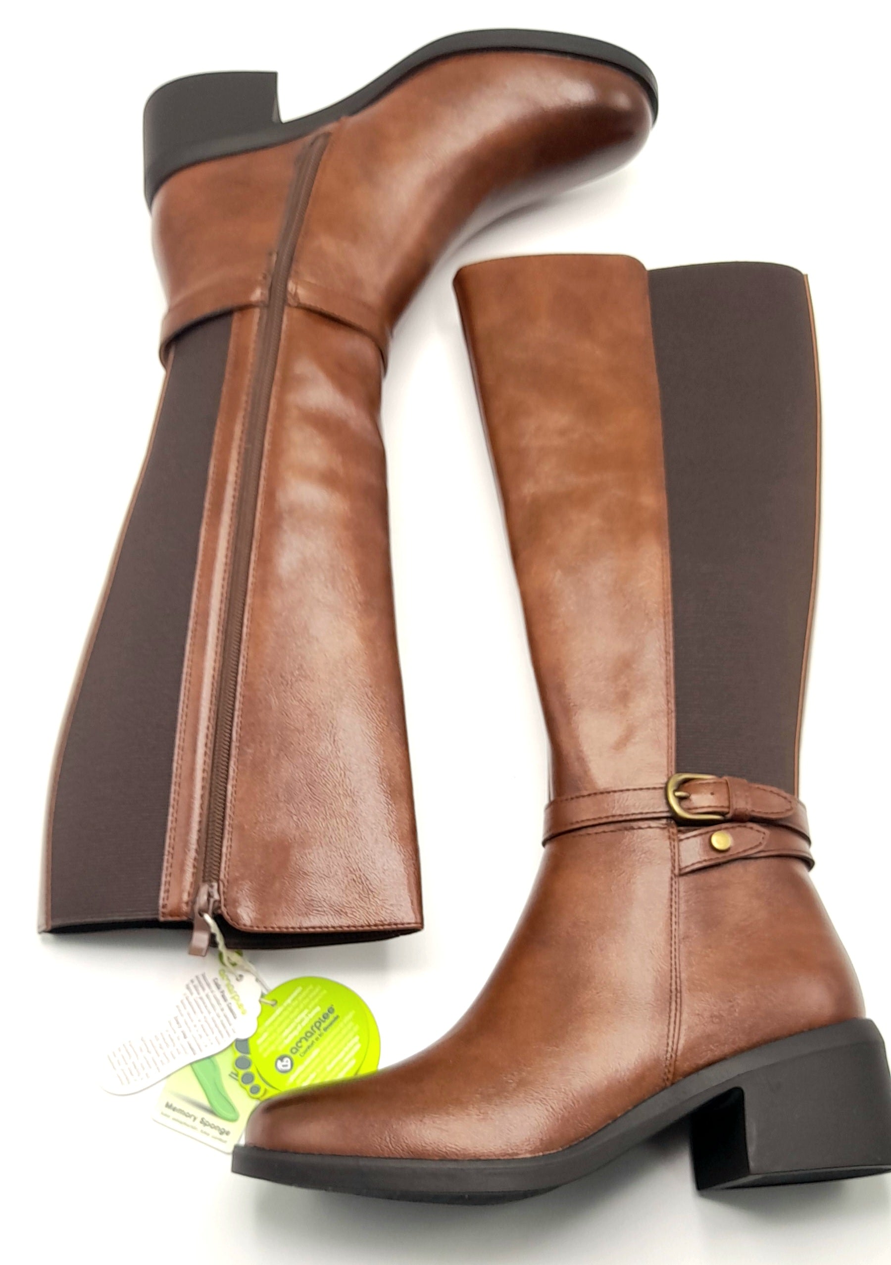 BOTAS MUJER AMARPIES AHS29488 CUERO