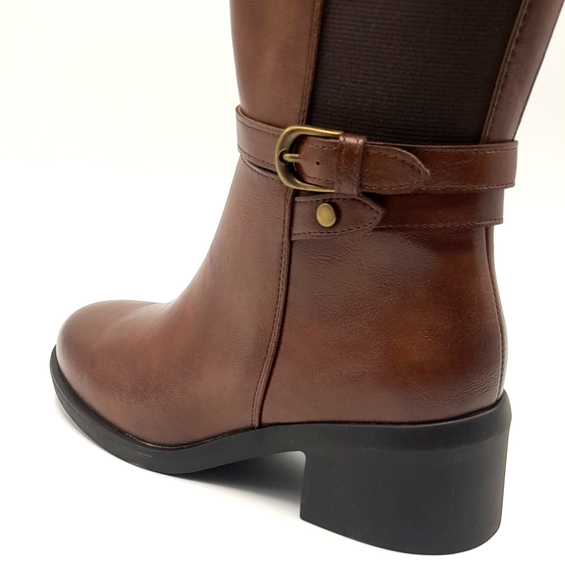 BOTAS MUJER AMARPIES AHS29488 CUERO