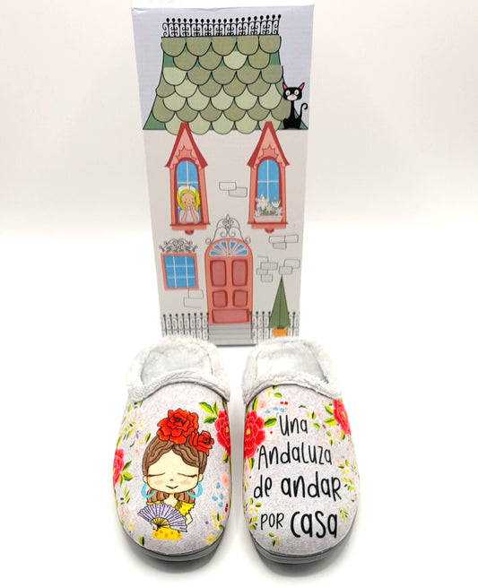 Zapatillas casa mujer CUQUE Andaluza 55007-1