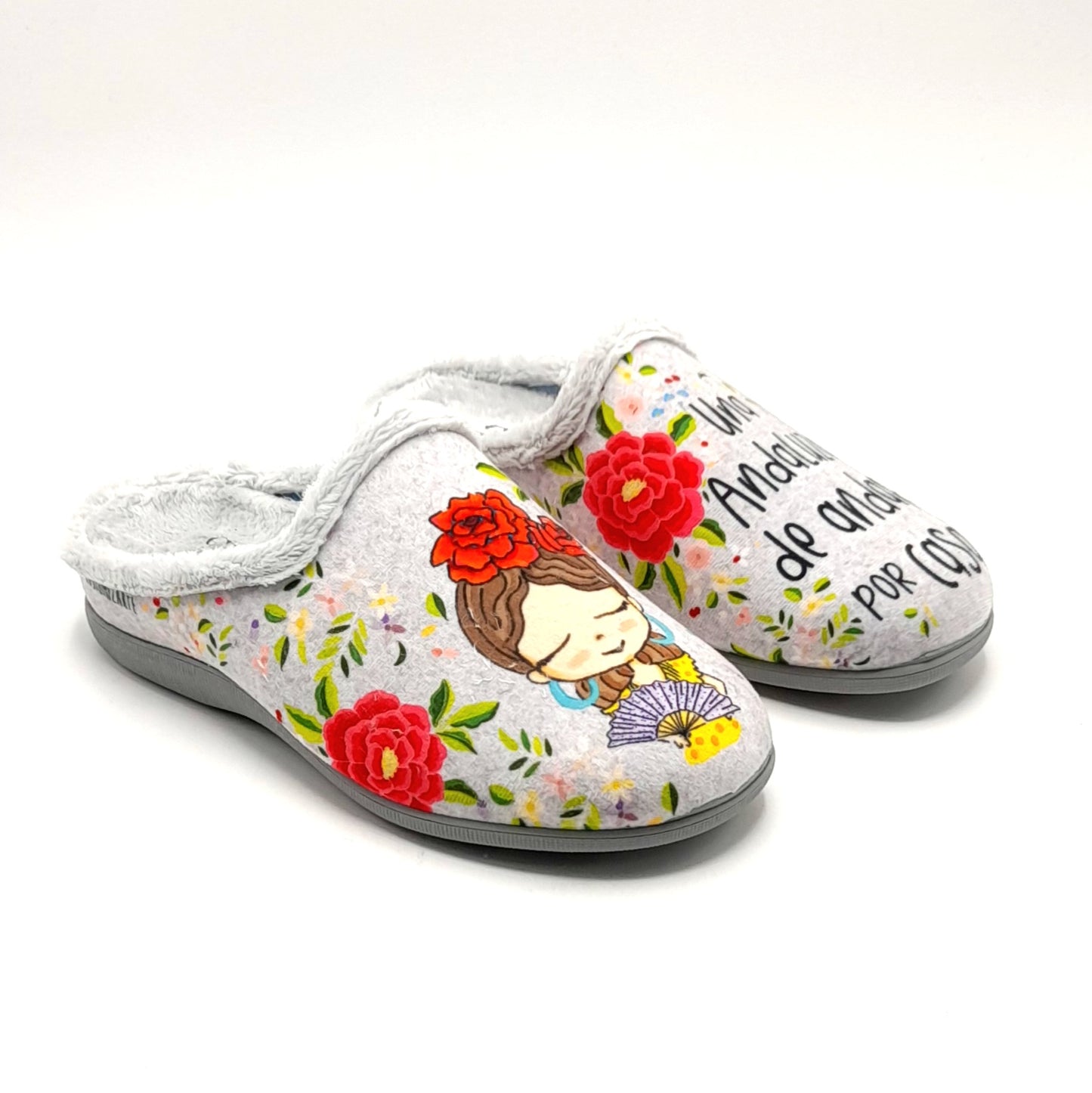 Zapatillas casa mujer CUQUE Andaluza 55007-1