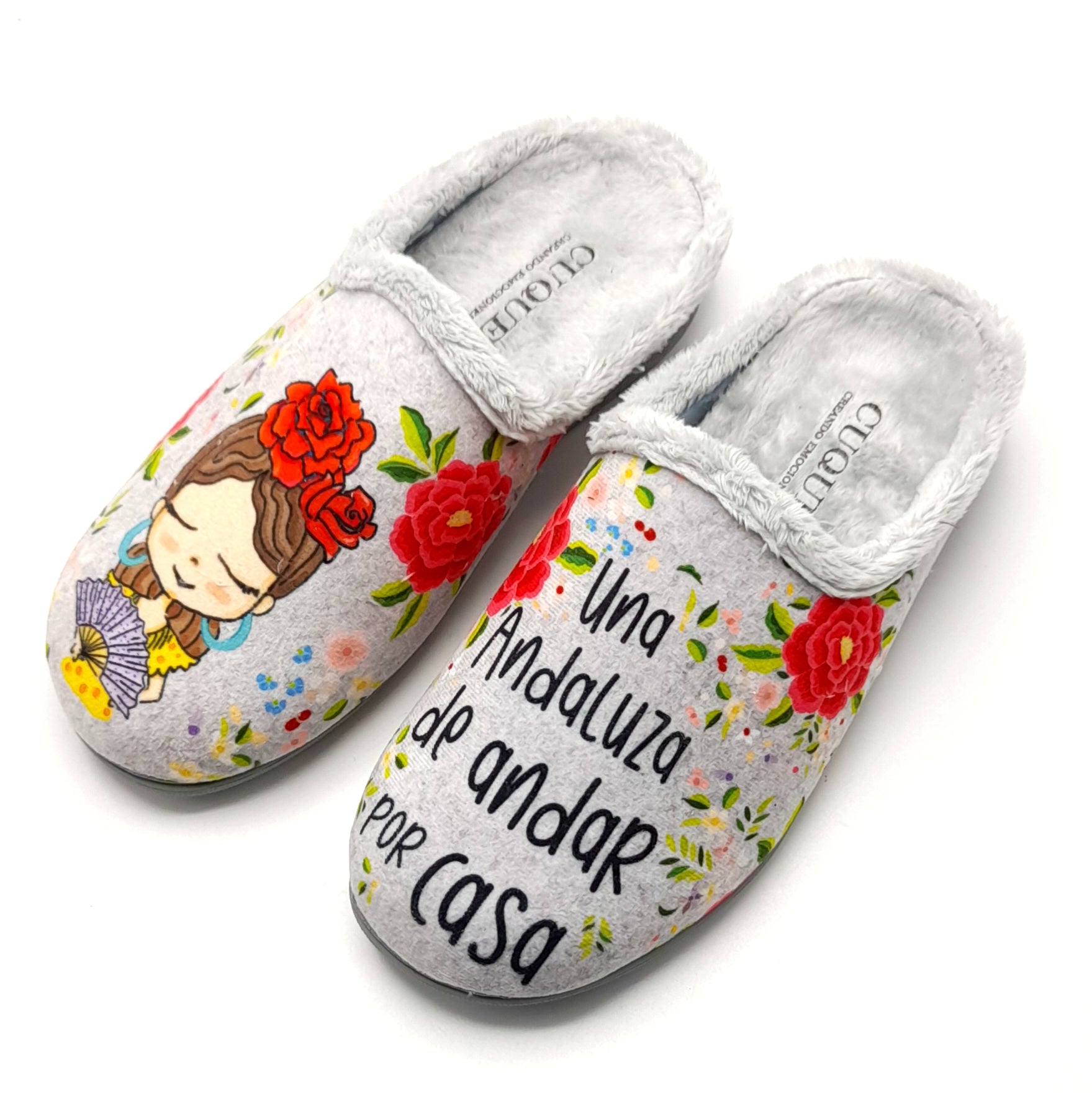 Zapatillas casa mujer CUQUE Andaluza 55007-1