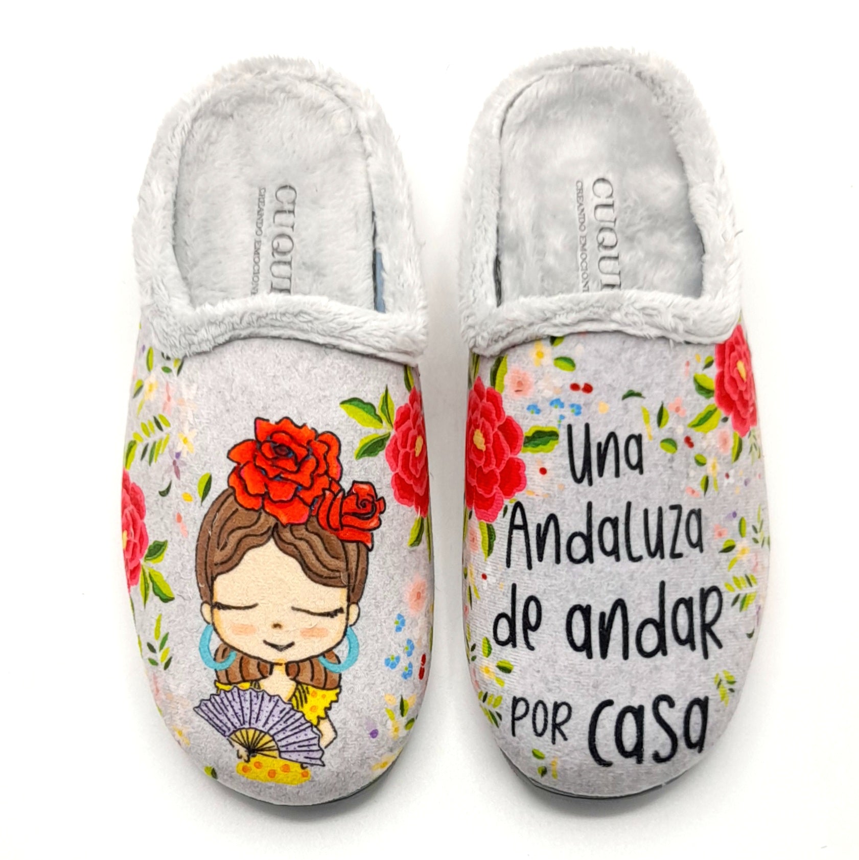 Zapatillas casa mujer CUQUE Andaluza 55007-1