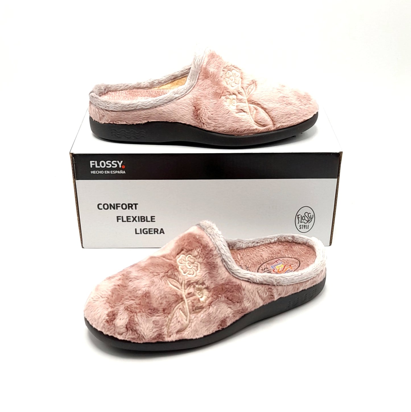 Zapatillas de Casa  Mujer Flossy 26-197 Caldera Flor