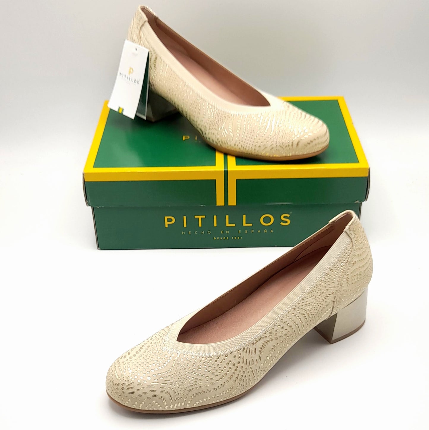 Zapato mujer PITILLOS 5720 ORO