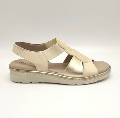 Sandalias mujer PITILLOS 11002 CREMA