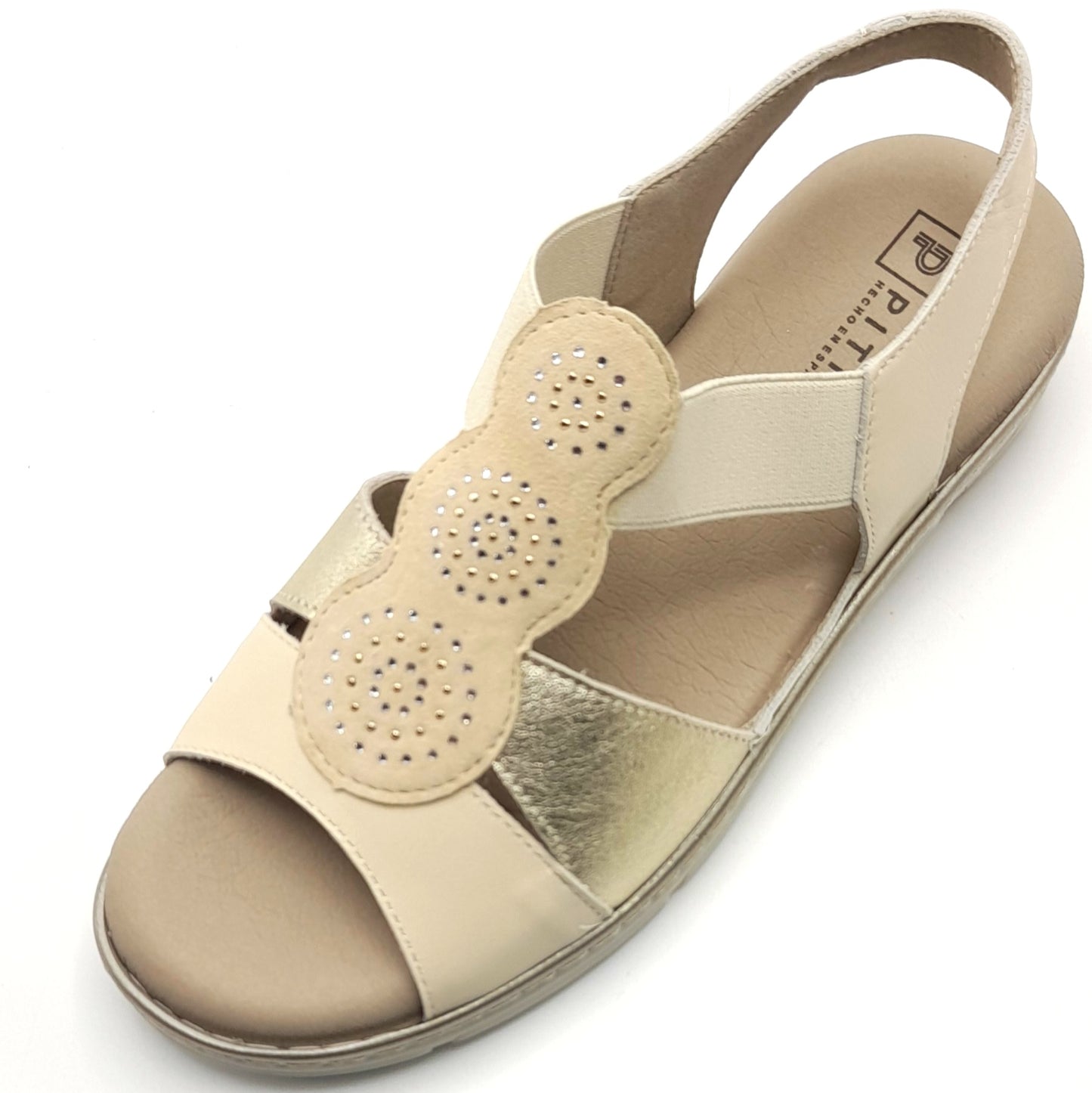 Sandalias mujer PITILLOS 11002 CREMA
