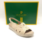 Sandalias mujer PITILLOS 11001 CREMA