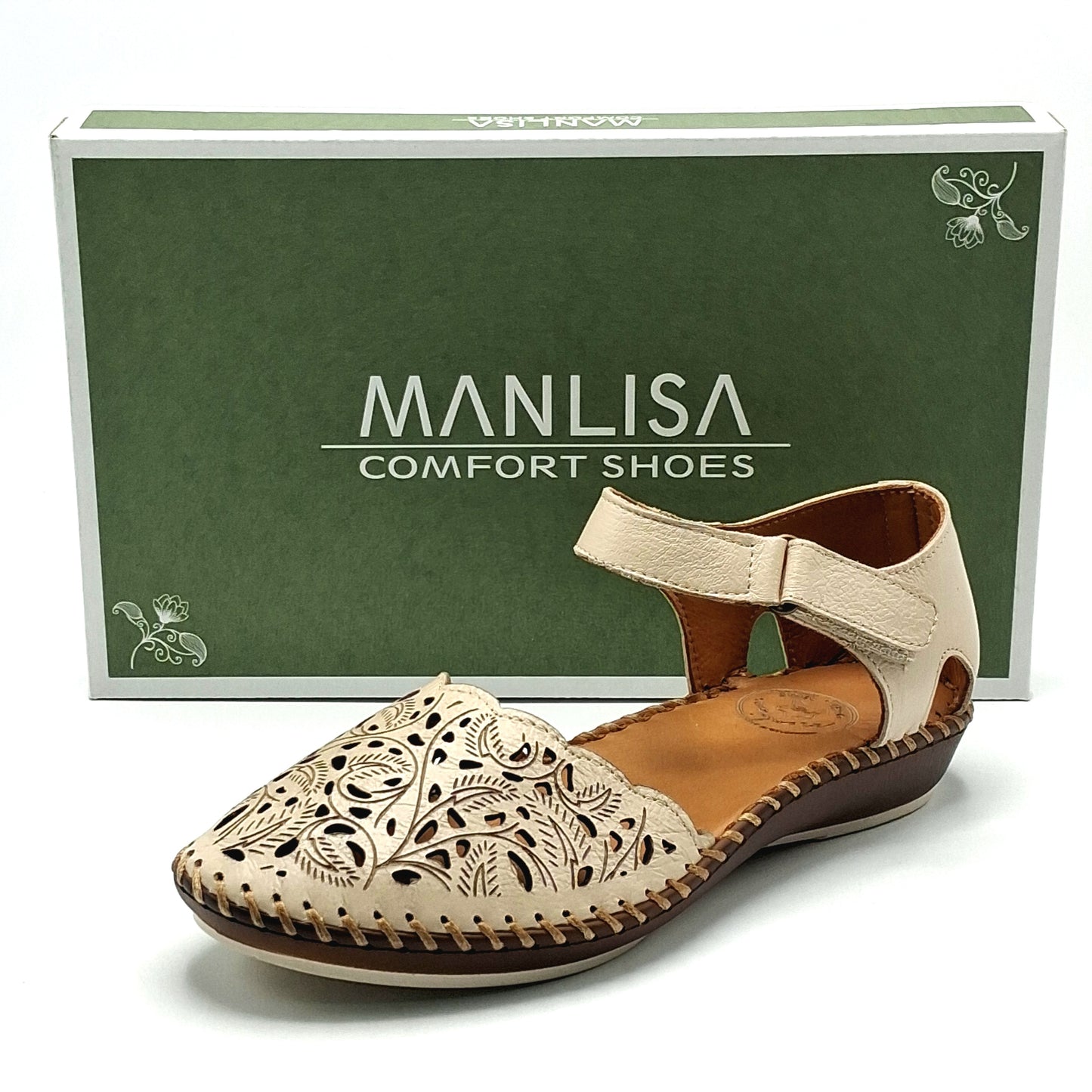 Sandalias mujer MANLISA S605-T5205  BEIGE