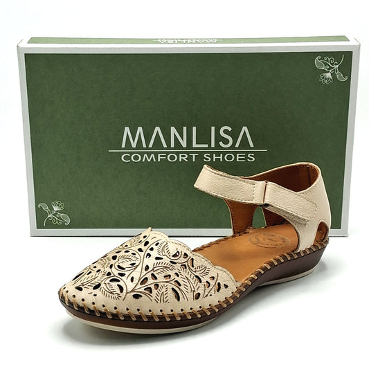 Sandalias mujer MANLISA S605-T5205  BEIGE