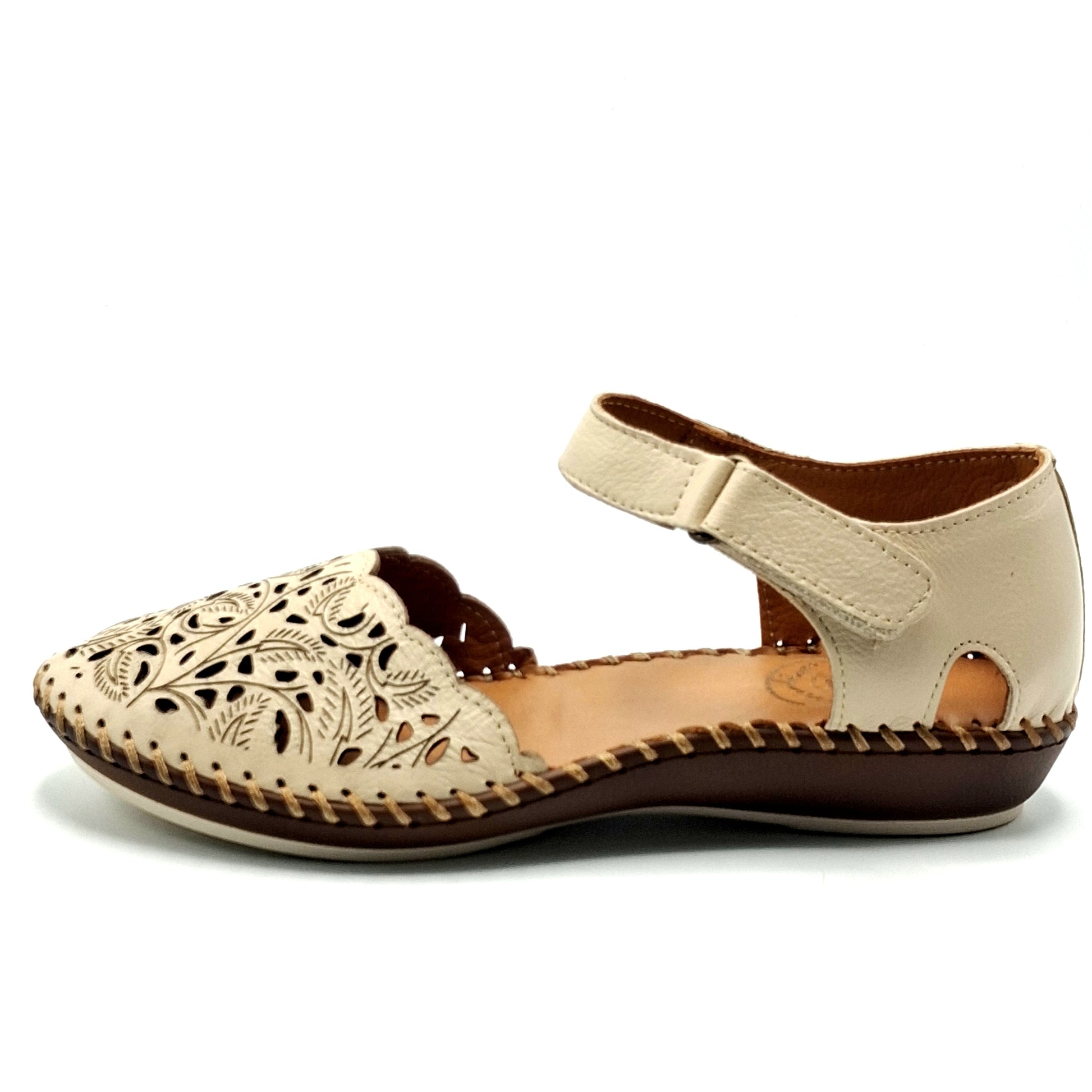 Sandalias mujer MANLISA S605-T5205  BEIGE
