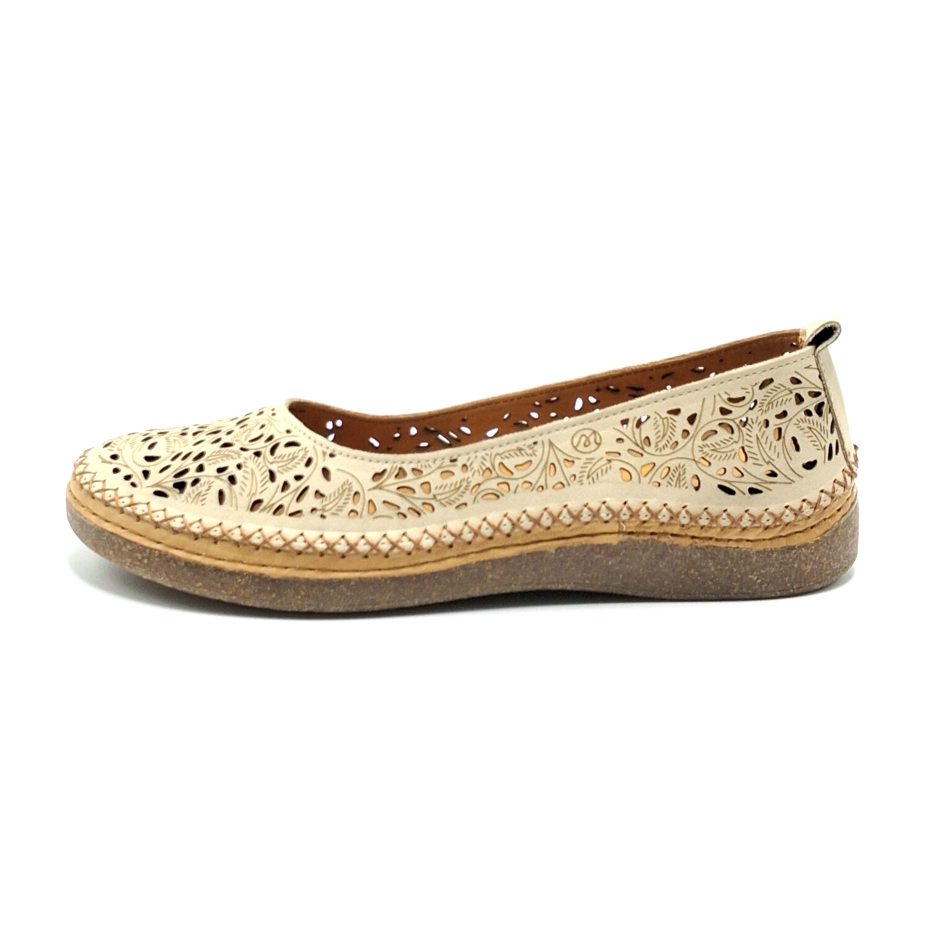 Zapato mujer MANLISA S605-8203L BEIGE