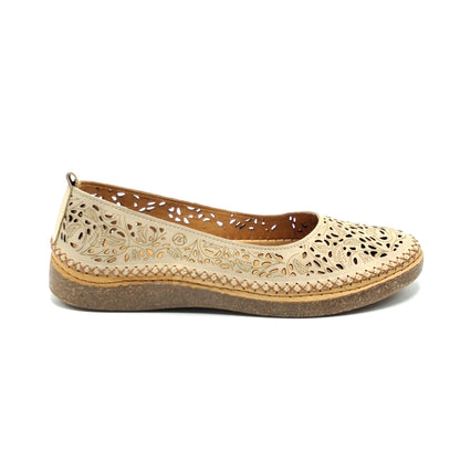 Zapato mujer MANLISA S605-8203L BEIGE