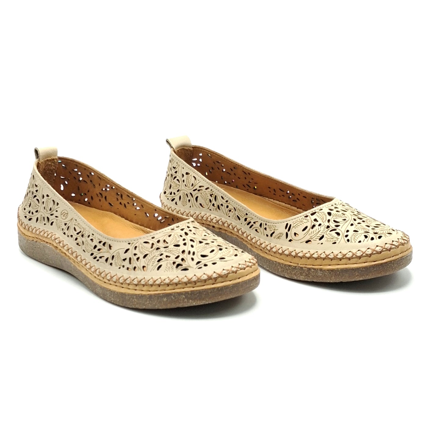 Zapato mujer MANLISA S605-8203L BEIGE